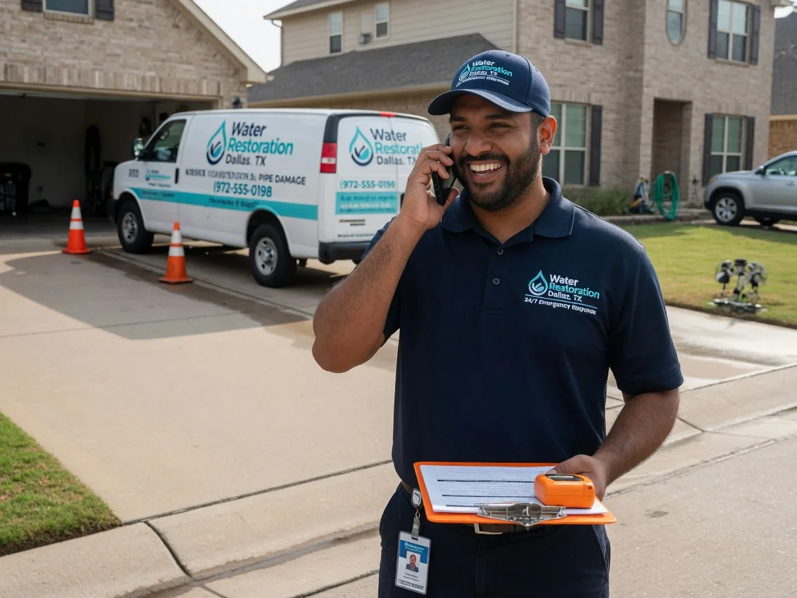 Burst Pipe Water Cleanup in Fountainville, PA